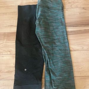 Lululemon Capri Leggings Size 10 (2 pairs)
